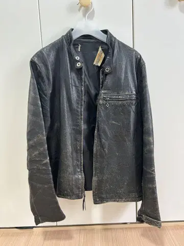 HARLEY-DAVIDSON 블랙 가죽 자켓 L