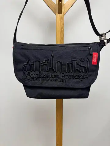 MP 자수 빈티지 메신저 백