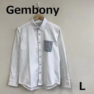 A1009A08 [ Gembony ] 버튼 다운 셔츠
