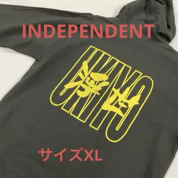 INDEPENDENT 후드티 맨투맨 블랙 XL #2673