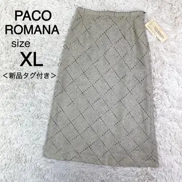 [ 정가 19,000엔 ] PACO ROMANA 울 스커트