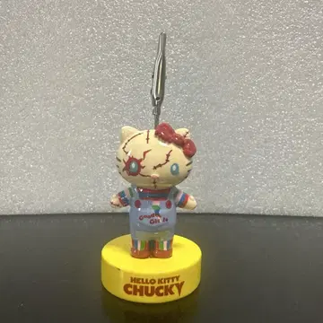 USJ 한정판 키티 Chucky 할로윈 메모 스탠드