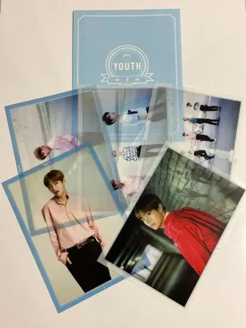 BTS YOUTH Loppi HMV 미니 클리어 포스터 V 태태