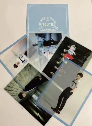 BTS YOUTH Loppi HMV 미니 클리어 포스터 JUNGKOOK