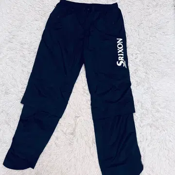 Srixon 골프 블랙 레인 팬츠 LL