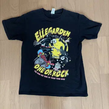 ELLEGARDEN ONE OK ROCK 투어 티셔츠 2018