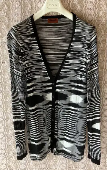 MISSONI 스트라이프 가디건