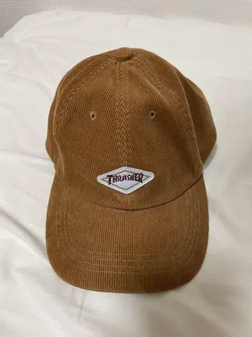 THRASHER 코듀로이 캡 브라운