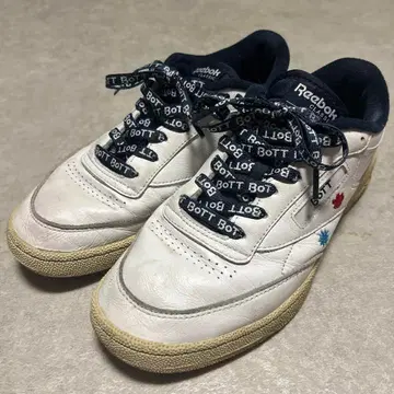 [ 레어템 ] Reebok Club C BOTT 콜라보 화이트 스니커즈