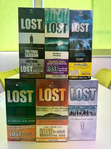 LOST DVD 박스 세트 1-6 시즌