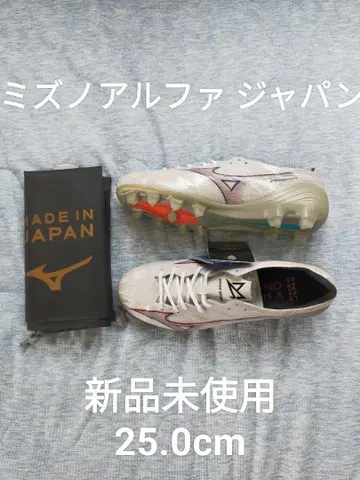 [ 크리스마스 특가 ] 미즈노 알파 축구화 25.0cm 미사용 새상품