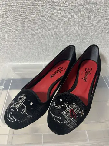 [ 컨디션 최상 ] 다이애나 DIANA Disney 미키미니 펌프스 블랙