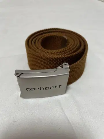 Carhartt 브라운 나일론 벨트