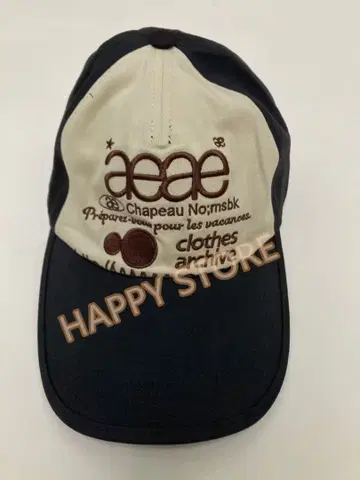 aeae 야구 모자 베이지/블랙
