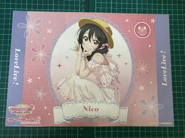 러브 라이브 야자와 니코 런천 매트 오다이바 캐릭터 카페