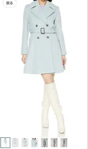 스나이델 핏&플레어 자켓 코트 SWFC225015