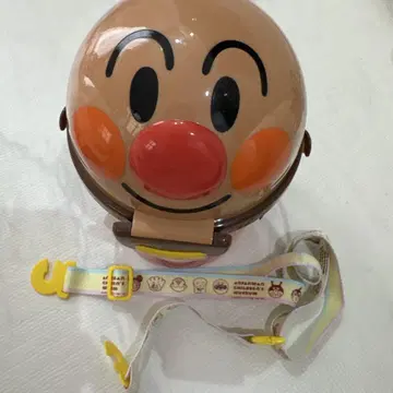 호빵맨 뮤지엄 팝콘 통 얼굴형 완구 스트랩 포함