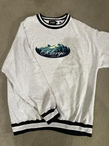 XLARGE 그레이 트레이닝복