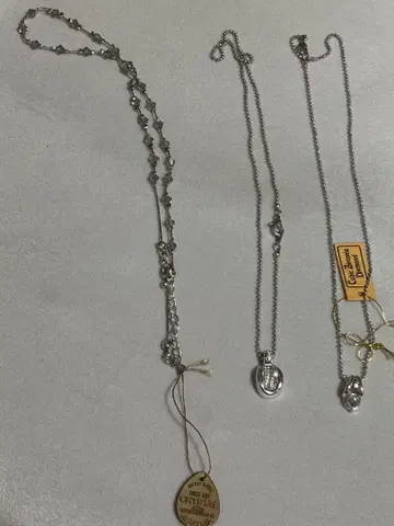 목걸이 액세서리 묶음 판매 4개