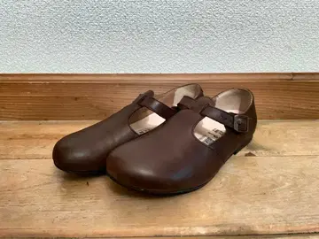 BIRKENSTOCK 티켈 스트랩 포함 슈즈 37 브라운