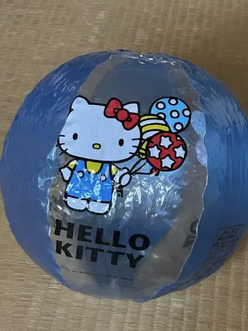 헤이세이 레트로 헬로키티 비치볼 40cm