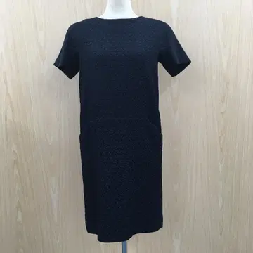 더마 컬렉션 퀼팅 반팔 원피스 F1009A09