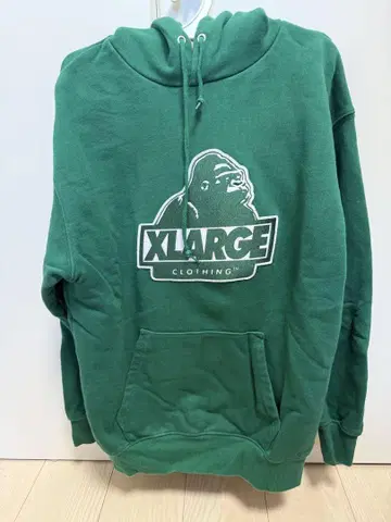 XLARGE 후드티 녹색 그린