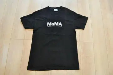 90sMoMA 뮤지엄 T셔츠 블랙 구제 의류