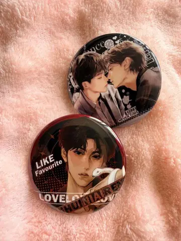 Revenged Love BL 역애지승오소위 캔뱃지 2개 세트