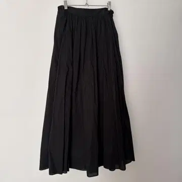 A가 롱 플레어 스커트