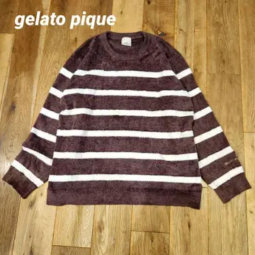 젤라또피케 gelato pique 핫 스무디 보더 풀오버