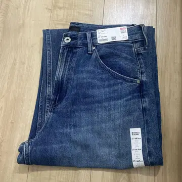 UNIQLO 배기 커브 청바지 27 (68.5cm) 67 Blue