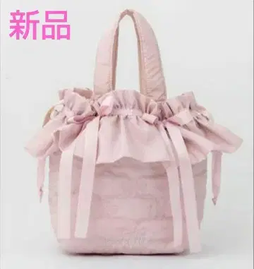새상품 메종 드 플뢰르 핑크매니아 리본백 Maison de FLEUR
