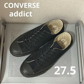 컨버스 addict 척테일러 OX 블랙 27.5 올블랙