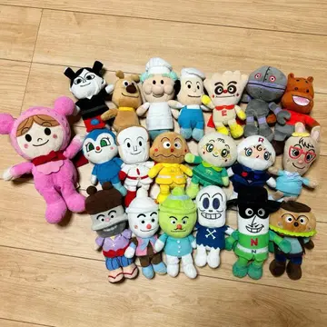 호빵맨 봉제 인형 묶음 판매