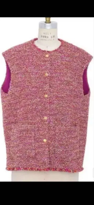 드로어 트위드 베스트 11/25 한정 가격 인하