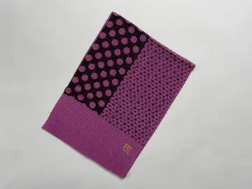 미사용 새상품 소우야 순수 실크 오비 장식 천 유젠