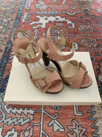 JIMMY CHOO 지미추 사이즈 34.5 샌들 핑크 신발