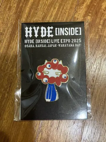 EXPO2025 HYDE 미야쿠미야쿠 변신 핀 배지 Edyh Ver.