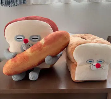제일복권 빵도둑 A상 사랑스러운 빵 봉제 인형 & 티슈 케이스 묶음 판매