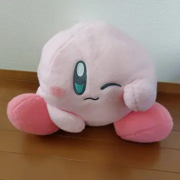별의 커비 양모 펠트풍 초 BIG 봉제 인형 졸음