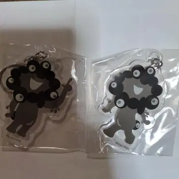 오사카 만박 한정판 블랙 미야쿠미야쿠 아크릴 키링 세트