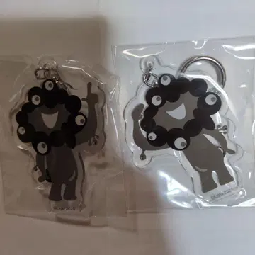 오사카 만박 한정판 블랙 미야쿠미야쿠 아크릴 키링 세트