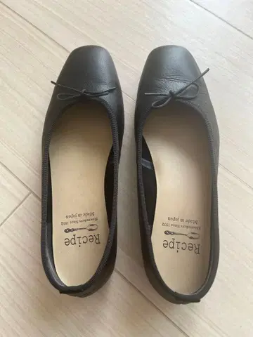 Recipe 발레 슈즈 23.5cm 블랙