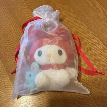 [인기] 마이멜로디 봉제 인형 전보 미사용 새상품 산리오