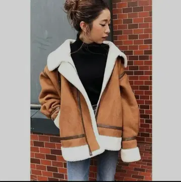 Free's Mart 스탠드넥 봄버 자켓 보아 자켓
