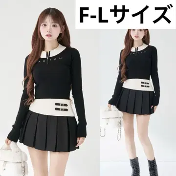 Darich 다리치 DARICH 니트 셋업 FL BLK