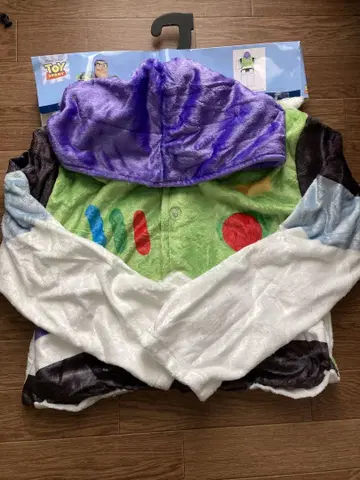 토이스토리 버즈 분장 디즈니 할로윈 파자마 착용 담요 M