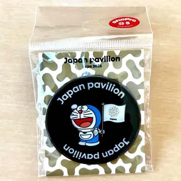 오사카 간사이 만박 도라에몽 일본관 핀 배지
