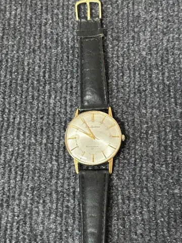 Seiko Sportsman Diashock 17 수동 와인딩 시계 골드